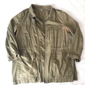 Rubbish Green Utility Jacket